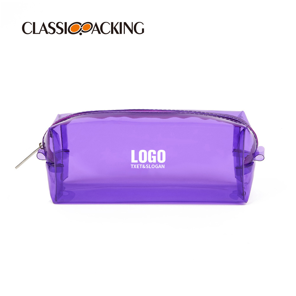 Bolsa de lavado de belleza al por mayor de fábrica TPU material transparente impermeable bolsa de cosméticos Portátil Bolsa de almacenamiento de cuidado de piel de viaje