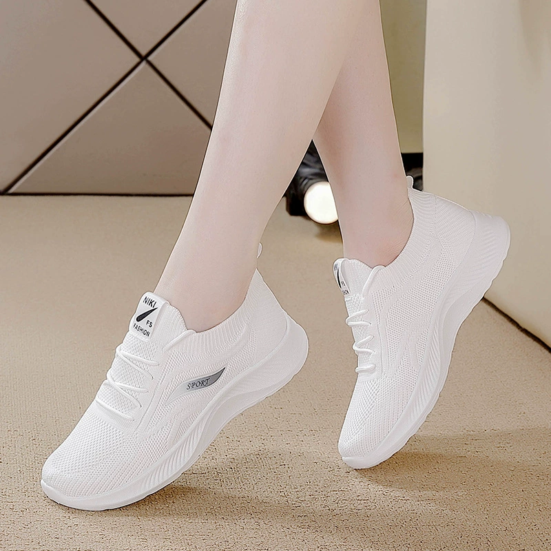 2025 новая спортивная обувь женская дикая дышащая удобная танцовщица легкая ходкоходная обувь женская мягкая подошва обувь мама