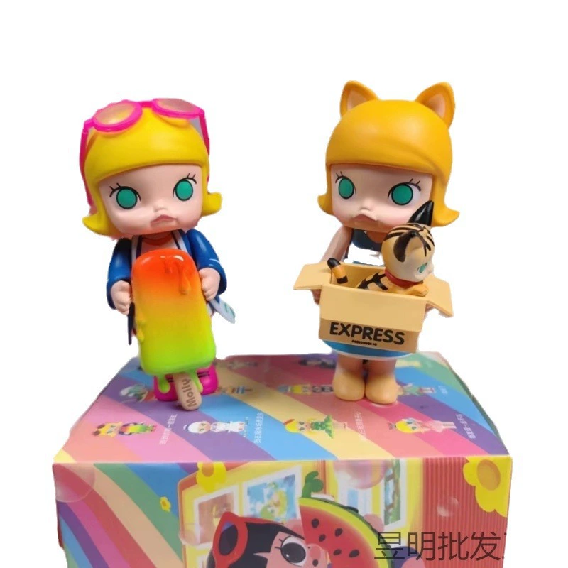 POPMART Pop Mart MOLLY, серия «Моё детство», фигурка в слепом боксе, модные игрушки, подарки