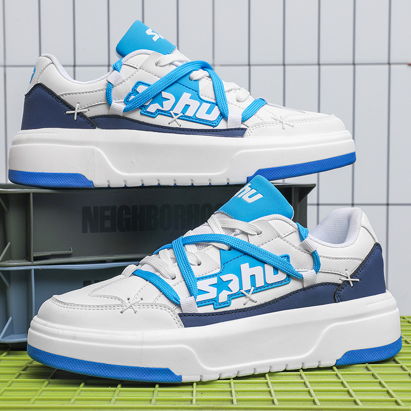 Nuevos zapatos de skate de tendencia de nicho zapatos de carrera casuales zapatos de moda retro de suela gruesa estudiantes