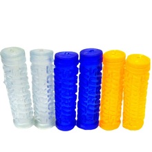 自行车把套/山地车把手/透明大字母把套/童车软手柄套/配件