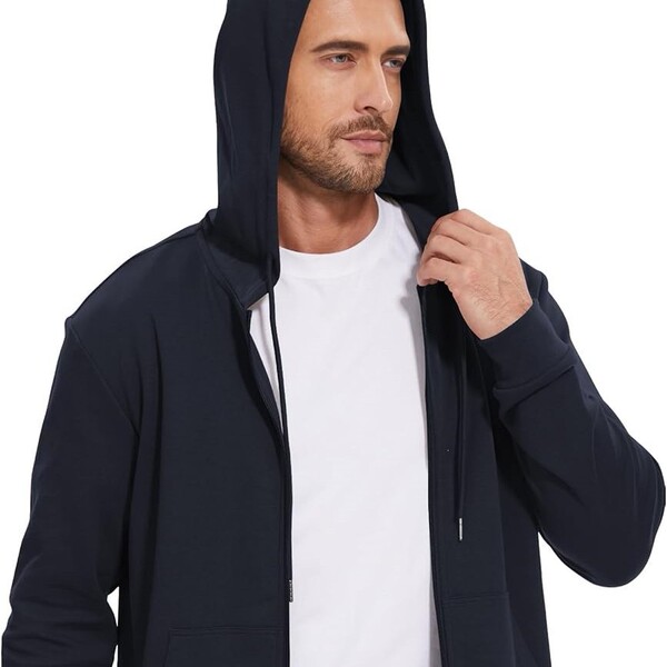 Hoody with zipper