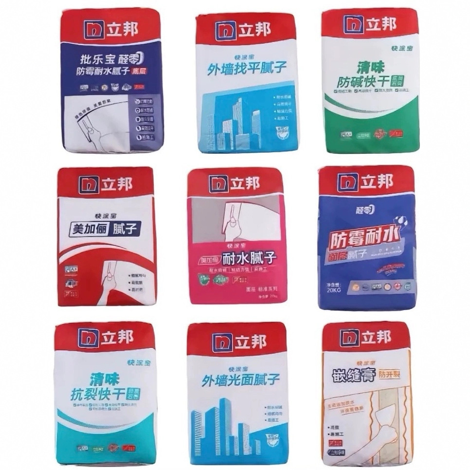 厂家直销立邦内墙腻子粉外墙腻子粉瓷砖胶找平石膏嵌缝石膏砂浆