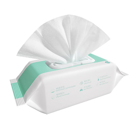 Wet wipes big bag 80 pumping baby special pure water hand cleaning wet wipes household super cost-effective disposable wipe