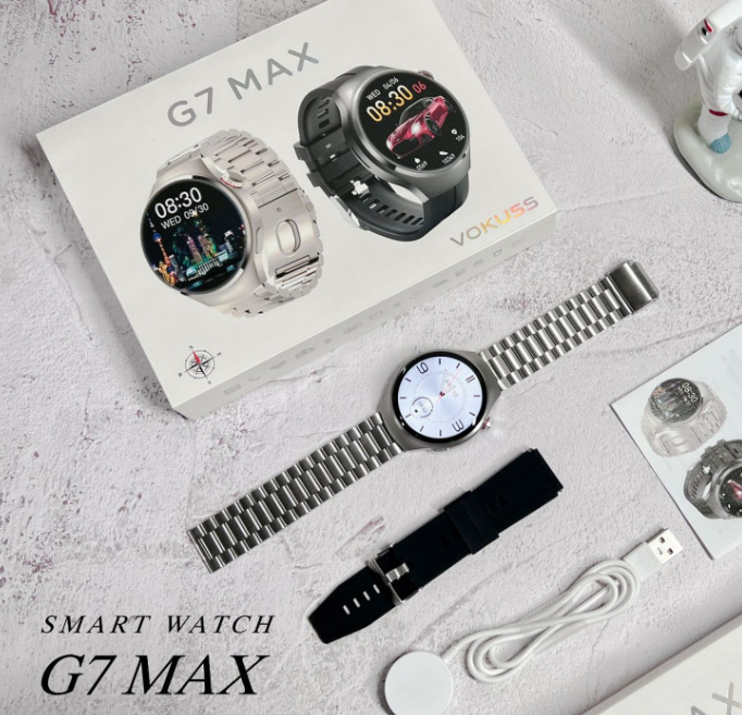 Hua Qiang Bei para el reloj inteligente G7MAX Bluetooth llamada NFC pago fuera de línea deporte salud frecuencia cardíaca sueño negocios