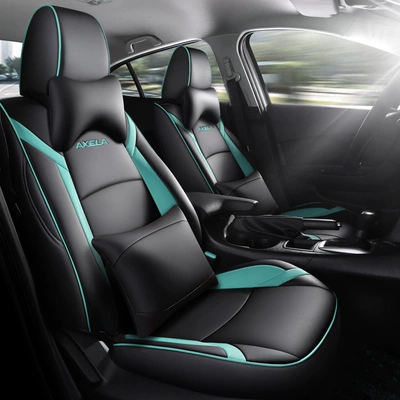 Modelə uyğun (Original) oturacaq örtükləri — Breathable Car Seat Cushions - black-and-blue-deluxe-edition-2019-2024