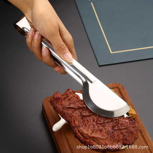 Stainless steel half-round full-round food clips bread clips barbecue clips meat clips steak clips multi-functional clips