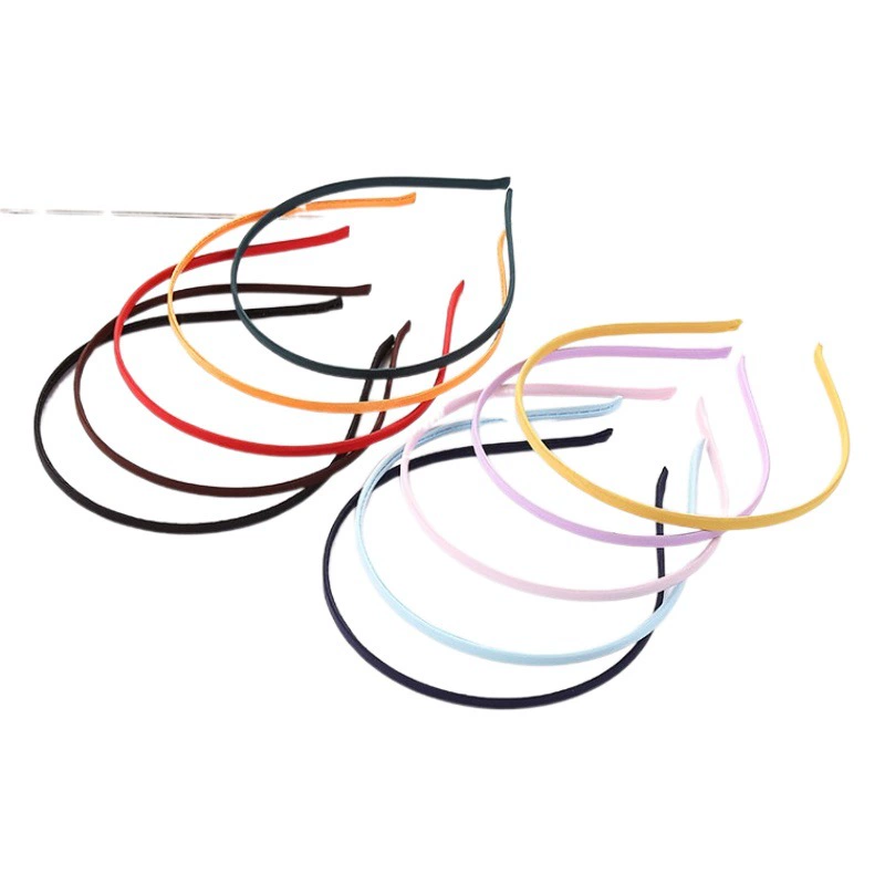 Маленькая красная книга ручной работы DIY торсионный стержень 5 мм конфеты цвета металлическая ткань обруч для головы День матери воздушный шар тонкий обруч для волос оптом