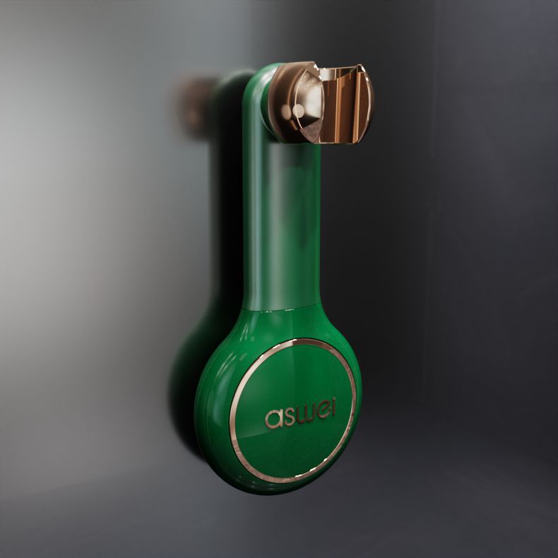 Soporte de ducha sin perforaciones universal de cabezal de ducha baño artefacto fijo boquilla ajustable asiento colgante boquilla asiento de pared