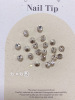 Nail decoration for manicure, glossy crystal, internet celebrity, wholesale