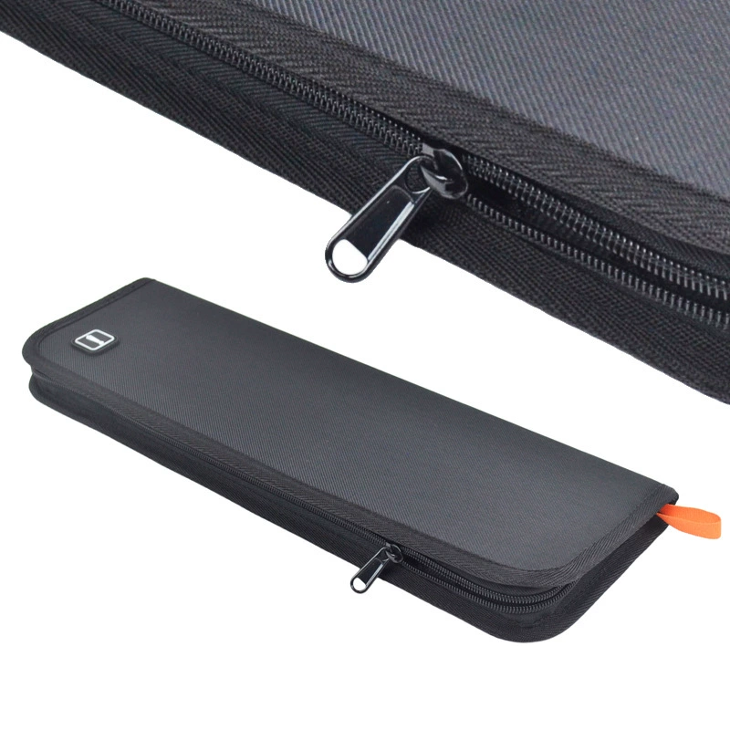 Tie, men's black organizer bag for traveling, nylon storage box, wholesale