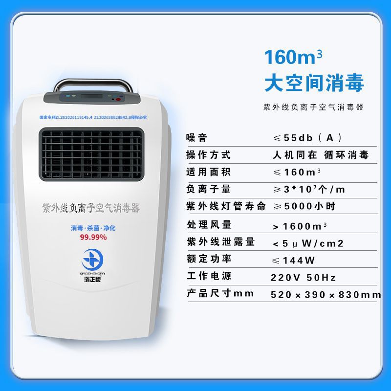 Ultravioleta móvil 160 cubo (recomendado para uso médico)