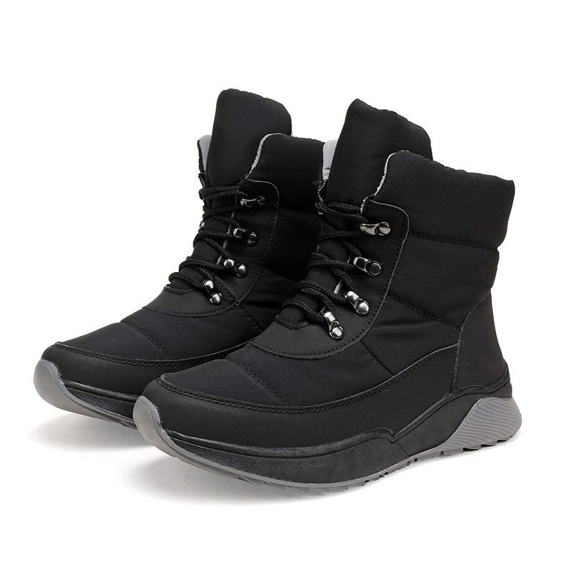 Nueve copos de nieve de nueve colores comercio exterior serie transfronteriza botas de nieve rusas al por mayor y al por menor turismo antideslizante cálido