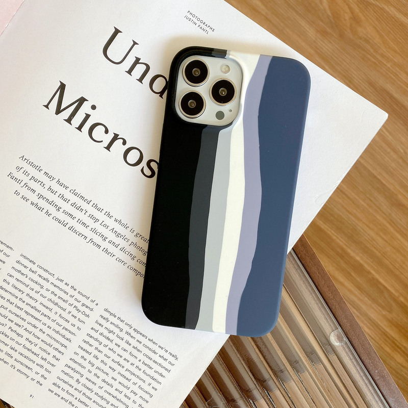 カラーインク液体シリコンケース（ロゴ付き）Apple 16 Pro用、越境EC向け14 Proフルカバー保護ケース15|undefined