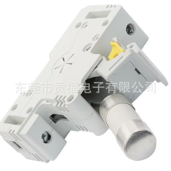 贡福22X58保险丝座80A1500V直流熔断器底座