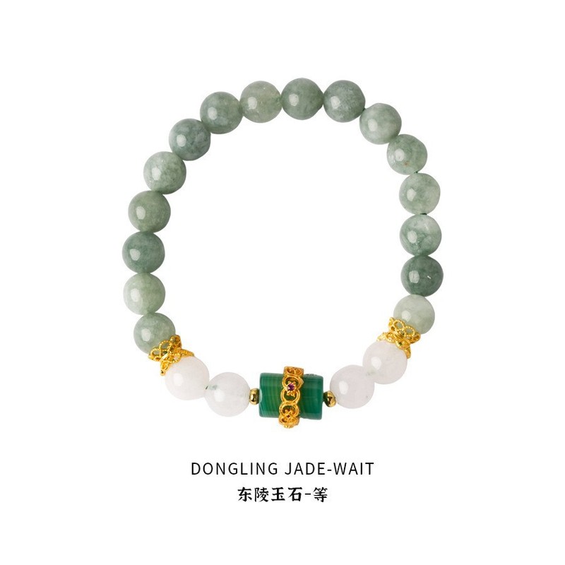 晗珞~海蓝宝锆石串珠手链夏日小清新水晶手串气质轻奢高级感手饰|undefined