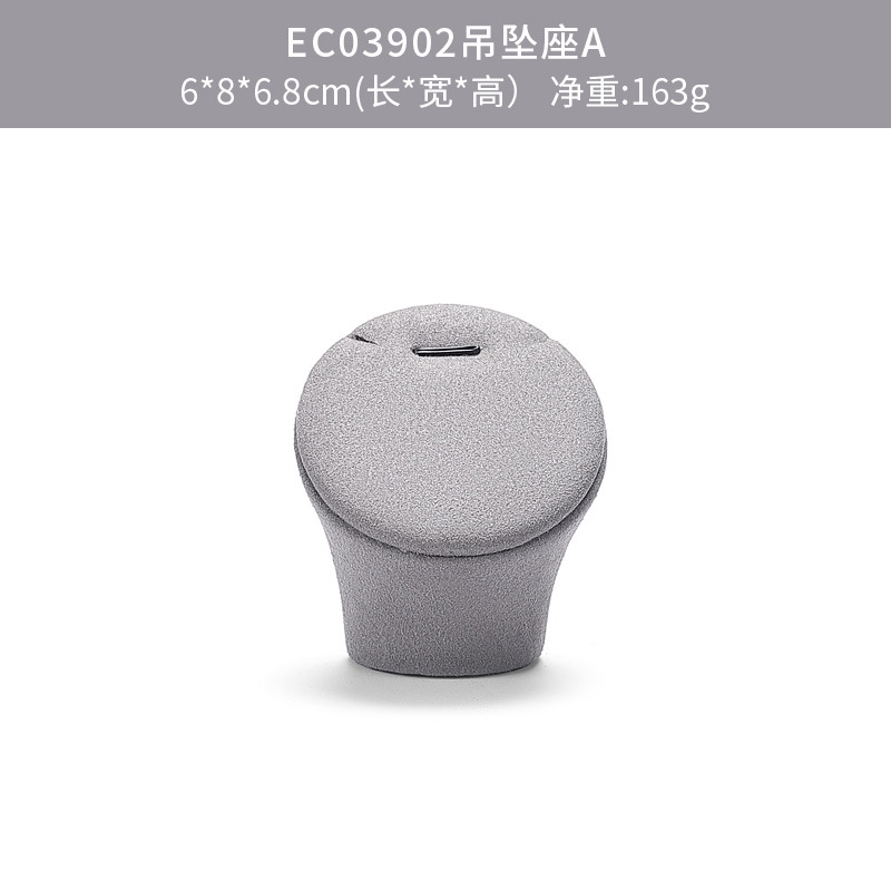 Hongtai Luz de lujo exhibición de la joyería de microfibra anillo de rack pulsera pendientes collar Almacenamiento de rack de la joyería de la decoración de la ventana rack