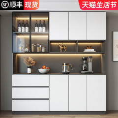 餐边柜高柜一体靠墙现代简约轻奢客厅餐厅家用茶水酒柜收纳储物柜