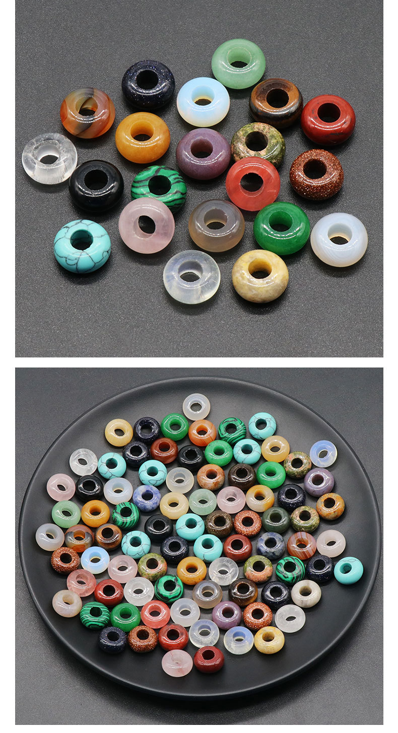 DIY Jewelry Accessories Classification 1 Piece Quantity 1 Piece Natural Stone Geometric DIY Jewelry Accessories Beads