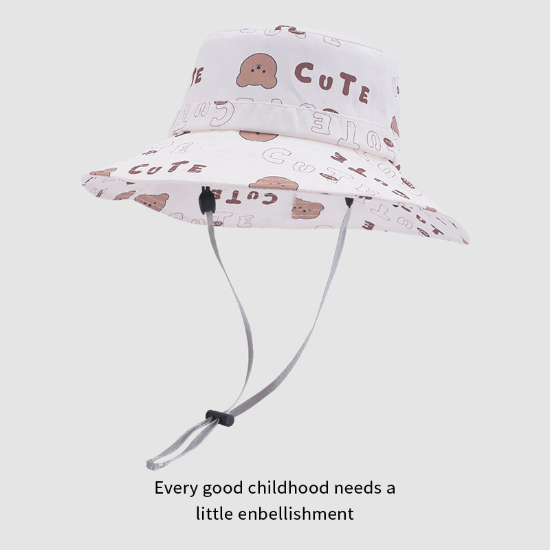Sombrero de pescador para niños protector solar niño grande Baodeng montaña verano desierto playa al aire libre otoño primavera otoño