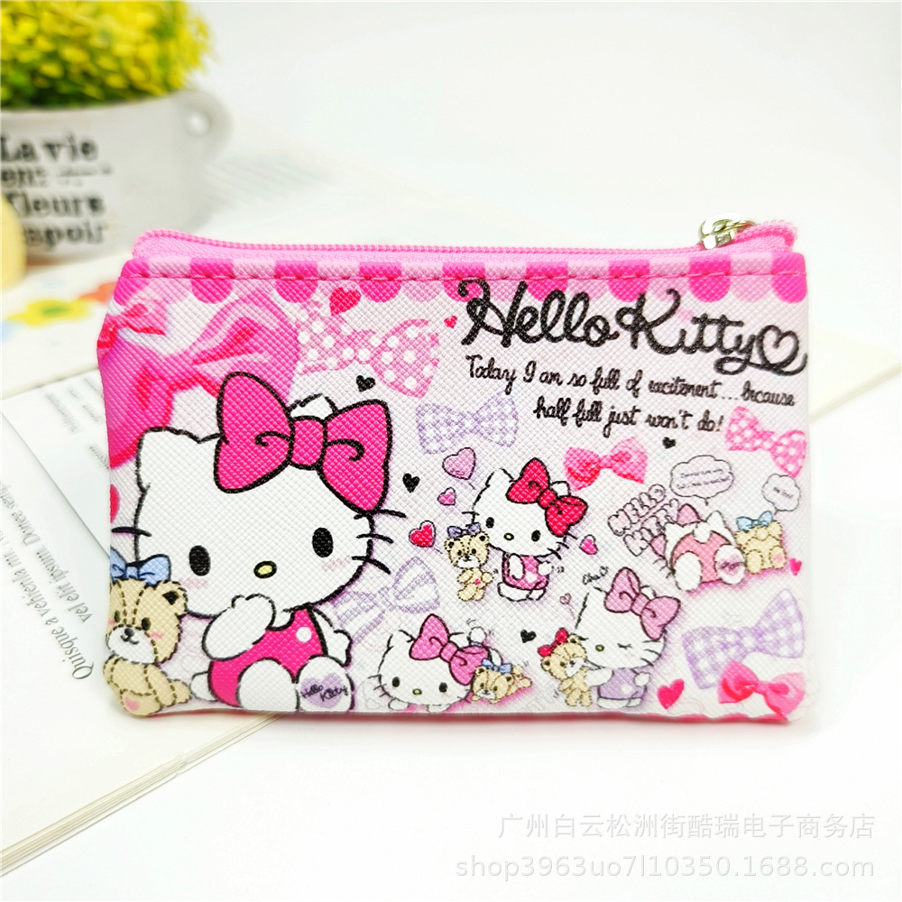 Bolso de la moneda de los niños de dibujos animados lindo niños y niñas monedero bolso de La Moneda bolso de la tarjeta de cremallera pequeña bolsa regalo del estudiante de la escuela primaria