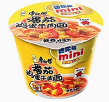 康師傅ミニ桶小カップ麺、泡椒牛肉麺、きのこ煮込み鶏麺、即席麺、夜食、オフィス用インスタント麺|undefined