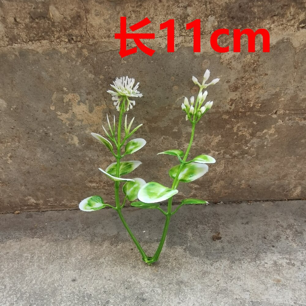 Imitación de hojas verdes hierba de agua hoja persa decoración de flores de boda pared flor de pecho accesorios de muñeca flores diy accesorios hechos a mano