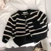 Black cardigan