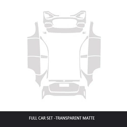 24-26 Models Mercedes-Benz Gle Car paint protective film - matte-tpu-24-26-mercedes-benz-gle