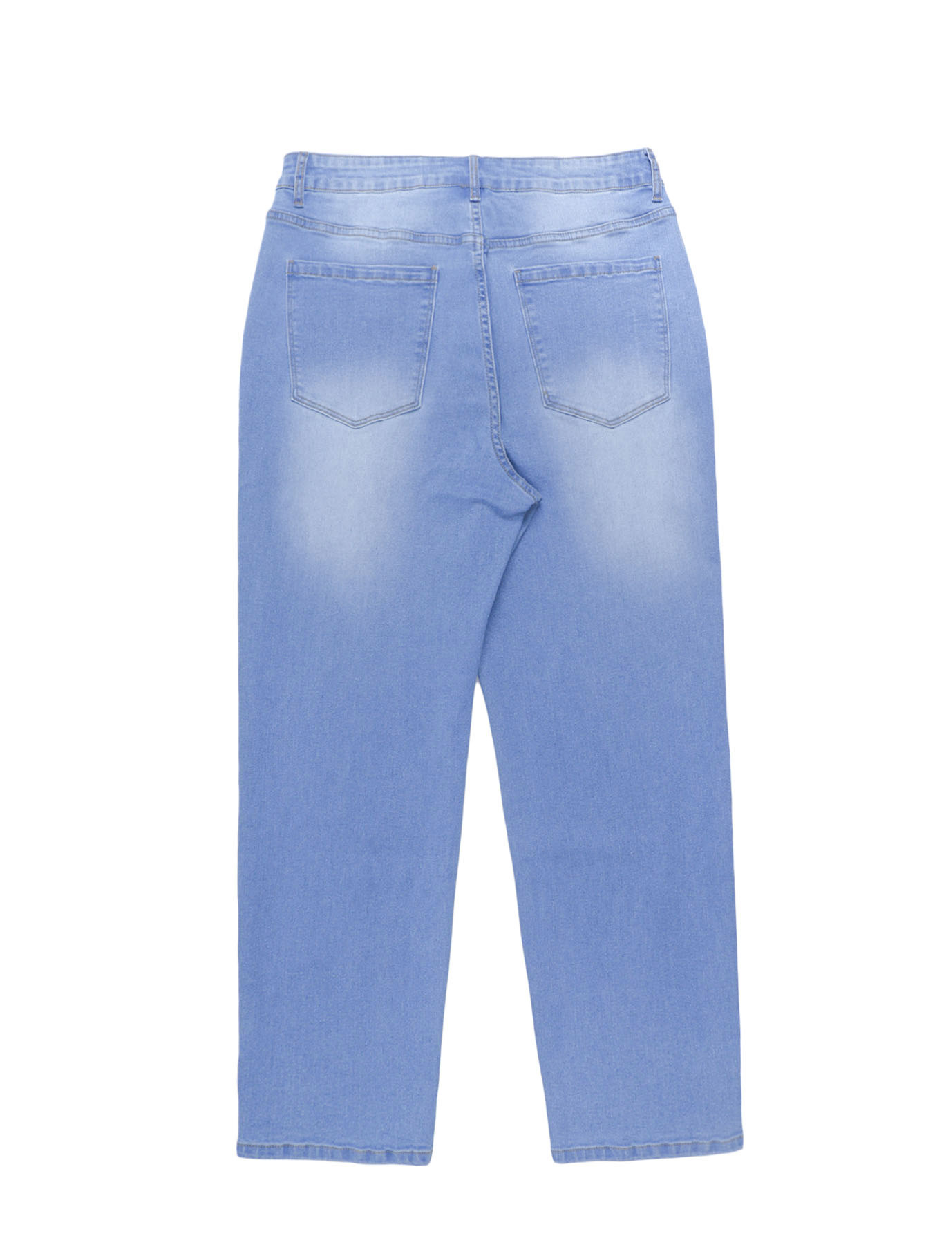 Women's Clothing Plus Size Jeans, Stretchy, Sexy, Hip Lifting, High Waisted, Plus Size Skinny Jeans, Peach Colored._voghion.com