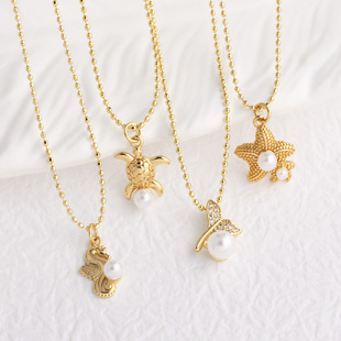 AS�Ʒ�W���羳���N���麣���L�������ǵ�����nkb524 necklace