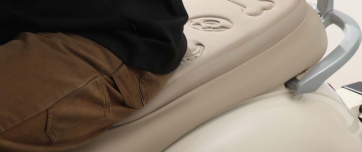 Suitable for Electric Vehicle Seat Cushion Cover Thickened Sponge Shock-Absorbing Leather Wear-Resistant Waterproof Sun Protection Electric Vehicle Comfortable Seat Cushion
