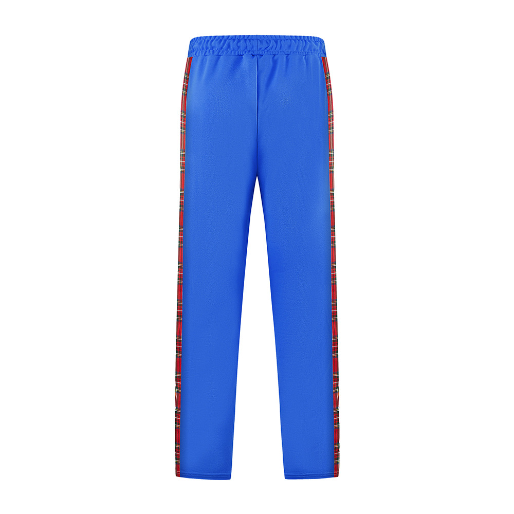 Herrenbekleidung Neue Herrenhose mit Schnallengürtel Freizeithose Modische gerade Hose Outdoorhose_voghion.com
