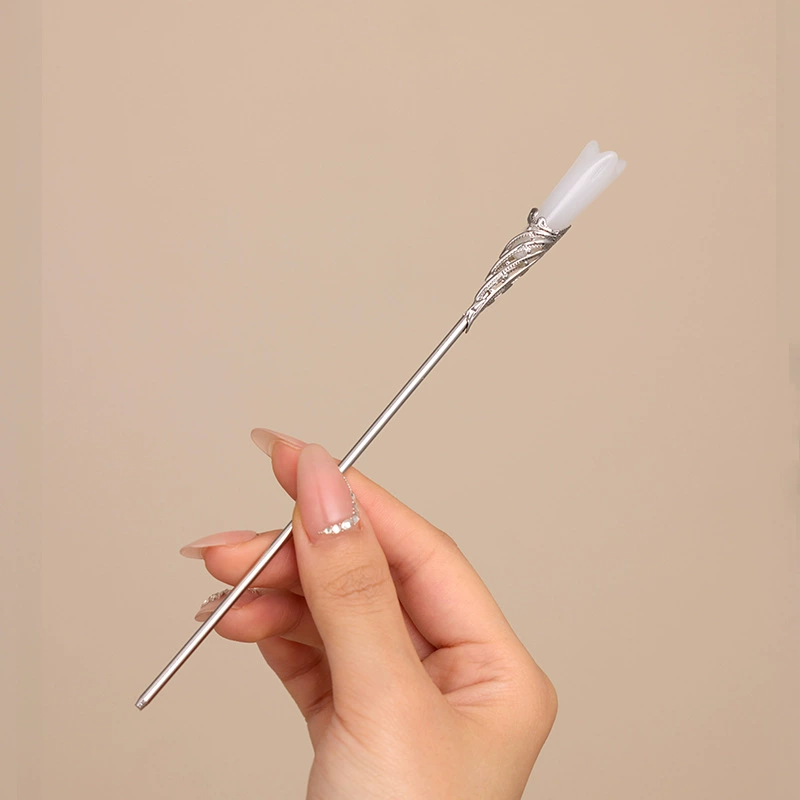 Hairpin Hanfu заколка для волос, орхидея цветочный декоративный аксессуар для волос, простая элегантная китайская стиль