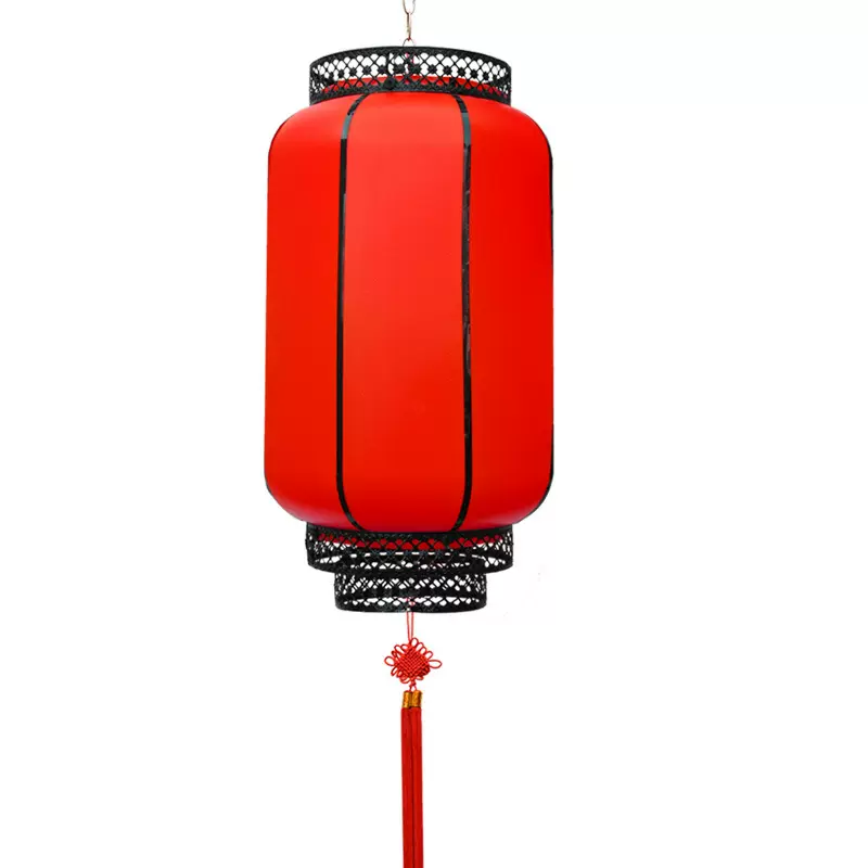 亚克力灯笼羊皮灯笼商场装饰大红新年喜庆街道装饰灯笼仿古灯笼