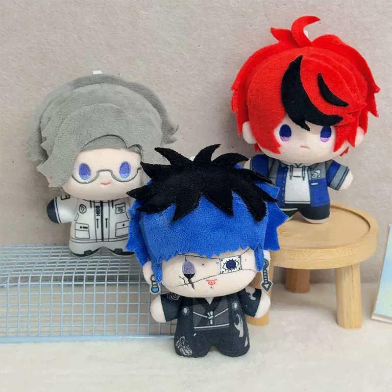 跨境新品HUNDRED LINE最終防衛学園游戏周边百日战纪毛绒公仔玩偶