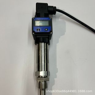 Hessman Integrated Temperature Transmitter with Display Small Pressure Transmitter Water Oil Pressure Hydraulic Air Pressure Expansion