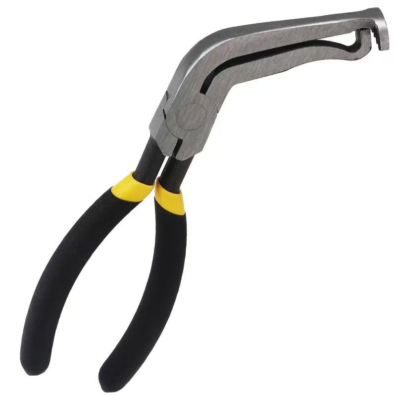 8inch 팔꿈치 전원 차단 펜치(노란색 및 검정색 손잡이)