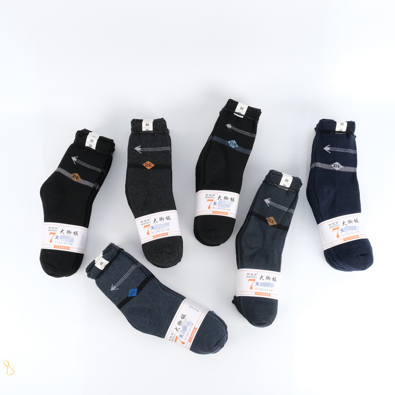 Autumn and Winter Large-Foot Men's Socks, Labor Protection, Wear-Resistant, Thickened and Lengthened, Mid-Length Casual Business Men's Socks, Manufacturer Wholesale Cheap Autumn and Winter Large-Foot Men's Socks, Labor Protection, Wear-Resistant, Thickened and Lengthened, Mid-Length Casual Business Men's Socks, Manufacturer Wholesale Cheap