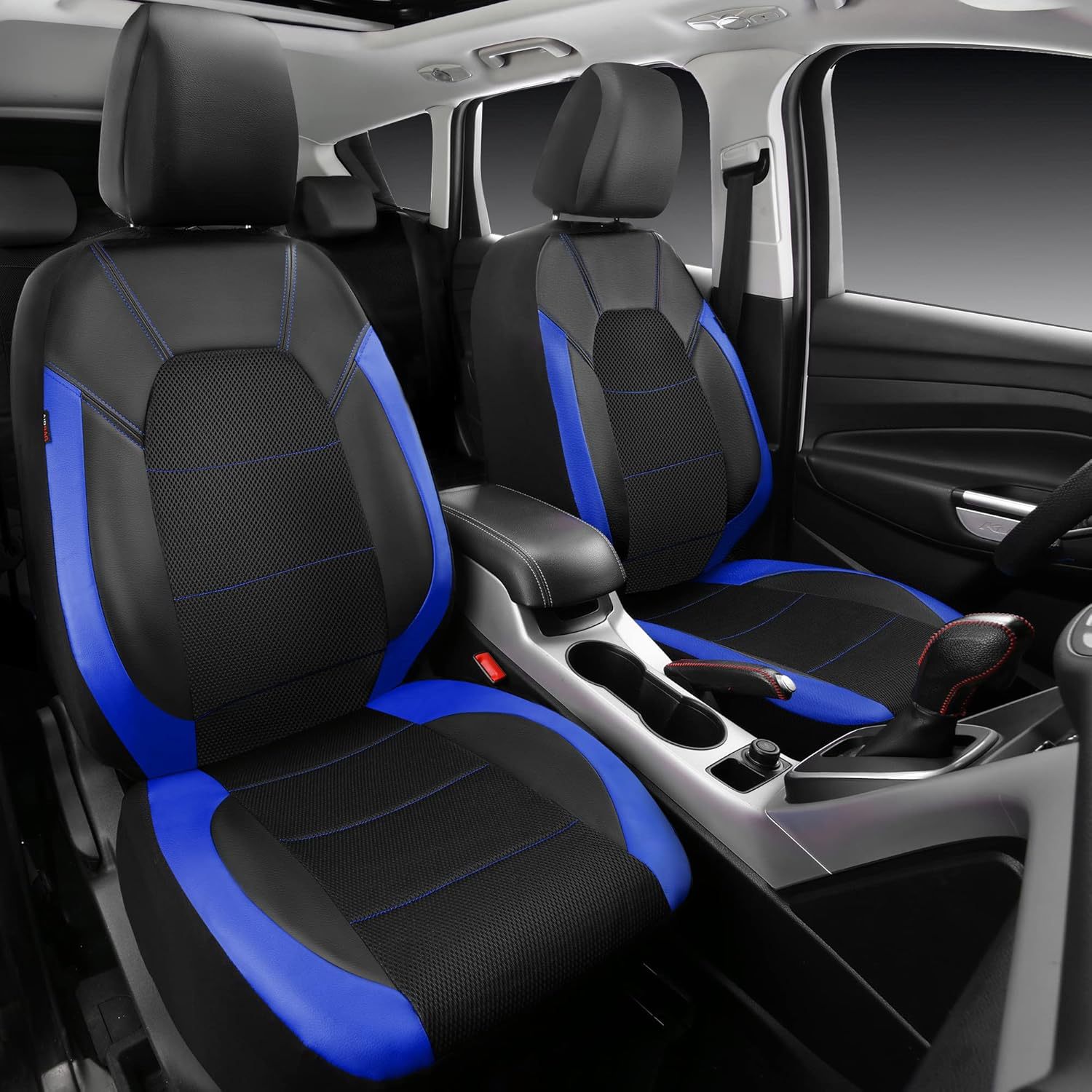 Cross-Border Pu Leather Universal Car Seat Cover Sandwich Leather Temu Amazon Meike Multi Factory Direct Sales