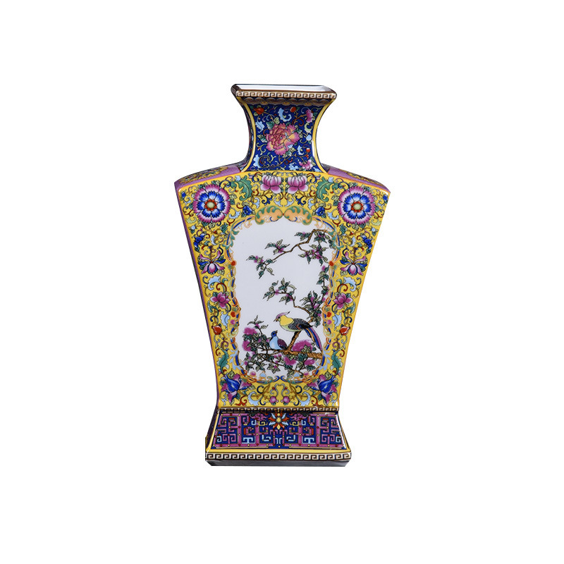 Jingdezhen vasos de cerámica, vasos de cerámica de patrón retro, artículos para el hogar, decoración, joyas, antigüedades, vasos de cerámica de cerámica de estilo antiguo