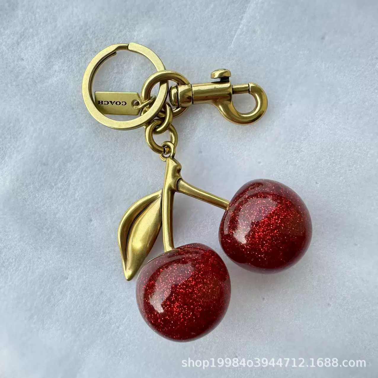 Apple, keychain, bag, high-end pendant, high-quality style
