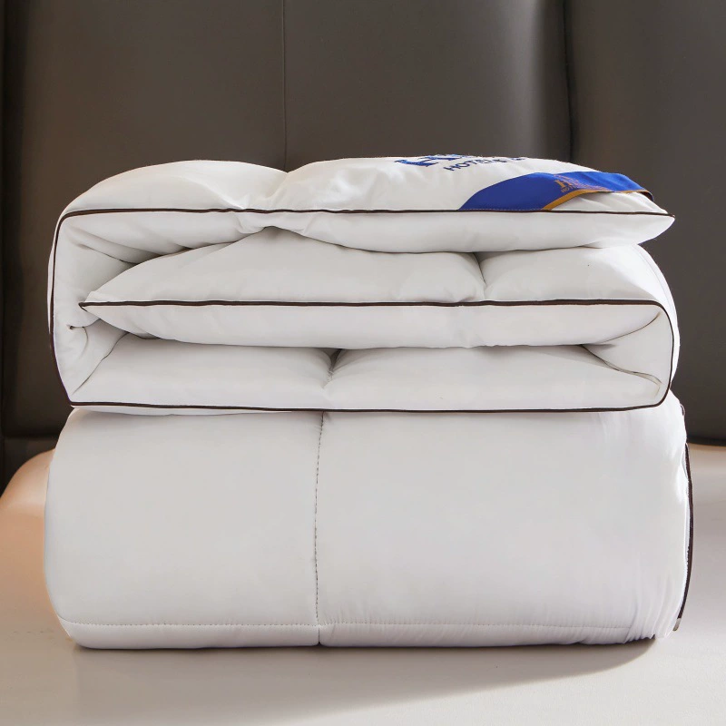 Холстон/Хилтон пуховик? но текст: Hilton down quilt Class A cotton anti-down feather silk quilt thickened winter quilt four-season quilt pure cotton quilt core