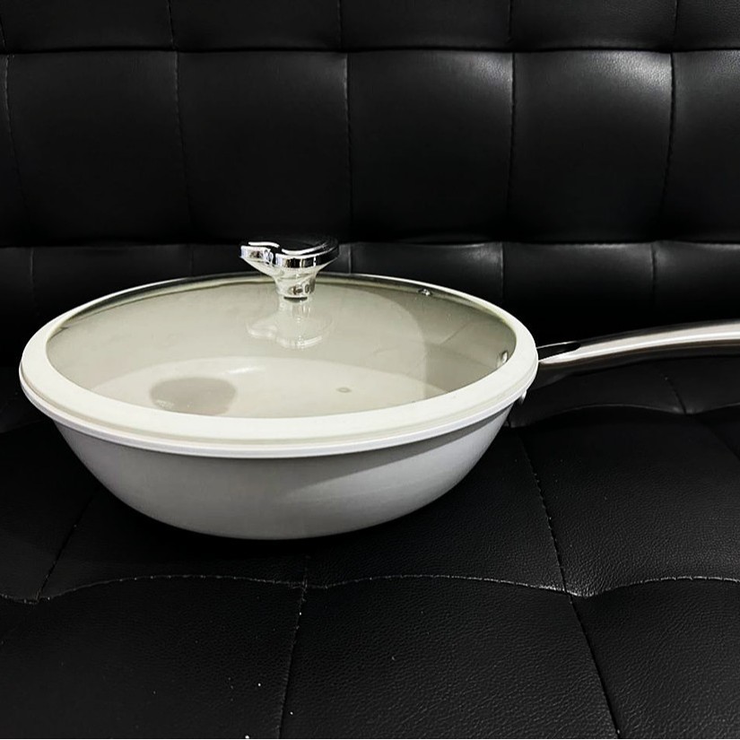 작은 흰색 냄비 단일 바닥 (인터넷 연예인 핫 스타일)