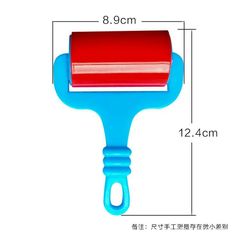 Rubber clay toy accessories wholesale PC plastic roller ultra-light clay mold space sand tool rolling pin