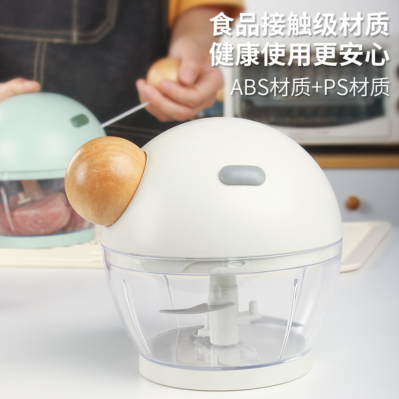 Creative Round Nose Manual Garlic Packer Garlic Masher Household Kitchen Multifunctional Meat Grinch Baby Food Assistant Cooking Machine