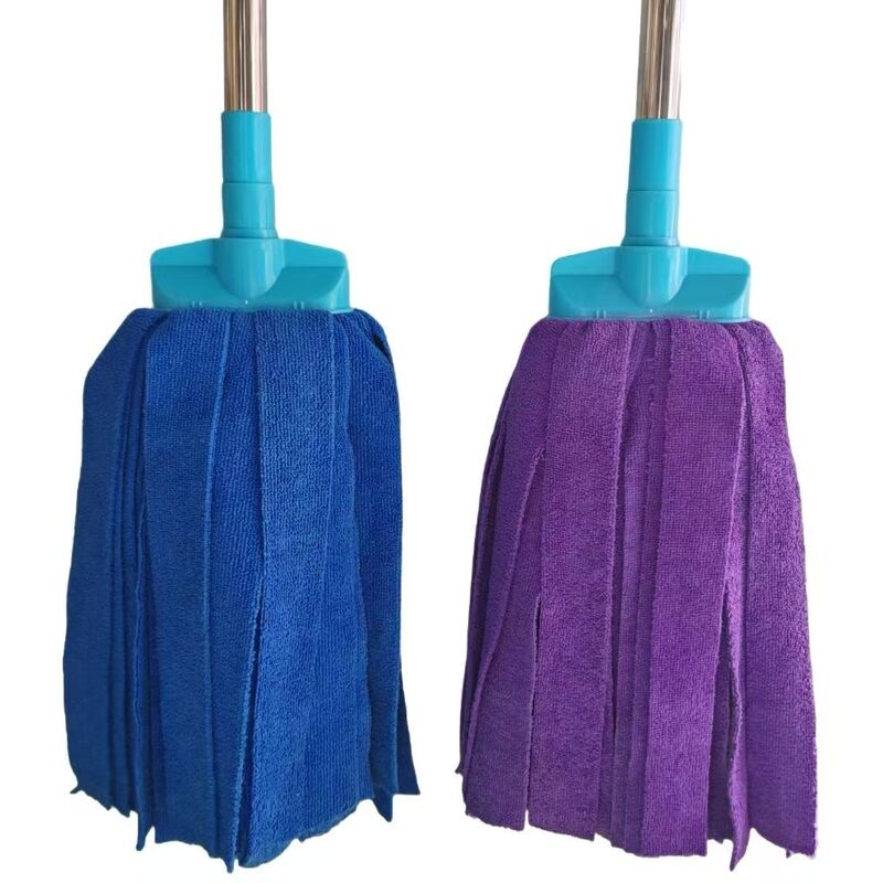 Dual-Use Mop for Wooden Floors, Finely Woven Mop Cloth, Traditional Hand-Free Water-Absorbing Towel Cloth for Home Use