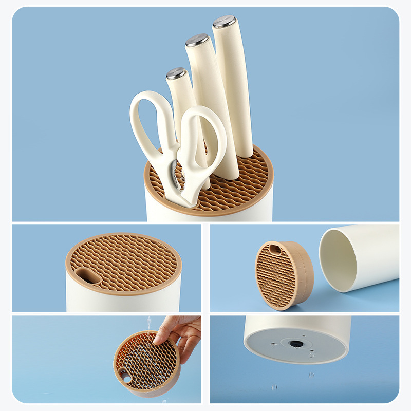 Cuchillo de cocina de acero inoxidable transfronterizo conjunto conjunto de herramientas de cocina cuchillo de cocina casero tablero de corte set completo de siete piezas