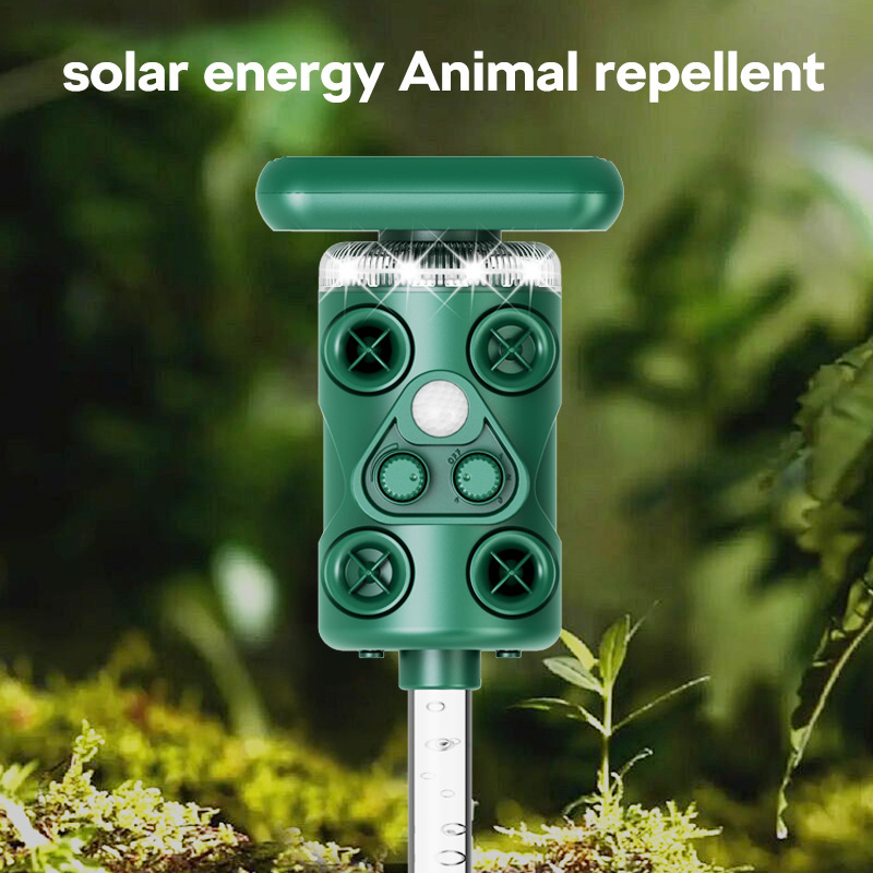 新型屋外ソーラー超音波駆逐器鳥駆除器ねずみ駆除器動物駆除器アマゾンが爆発した|undefined