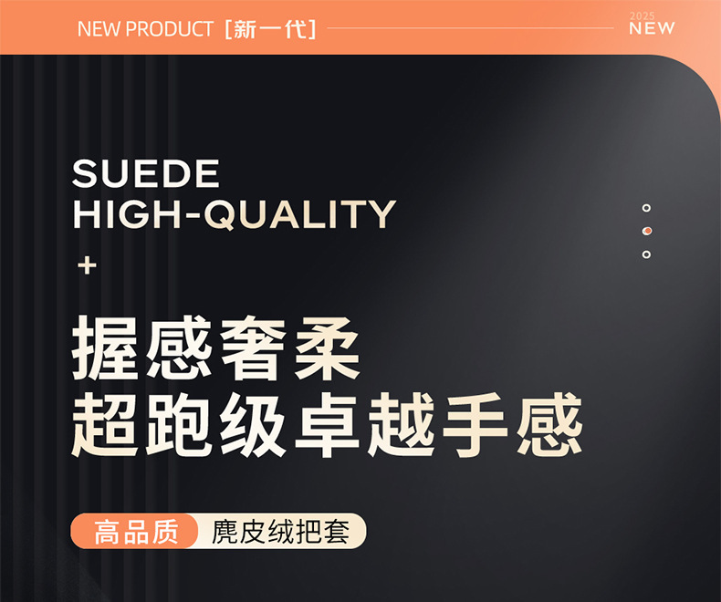 New Steering Wheel Cover for All Seasons, Suede Leather Handlebar Cover, Non-Slip, Sweat-Absorbent Protective Cover, Suede Velvet, Breathable and Wear-Resistant